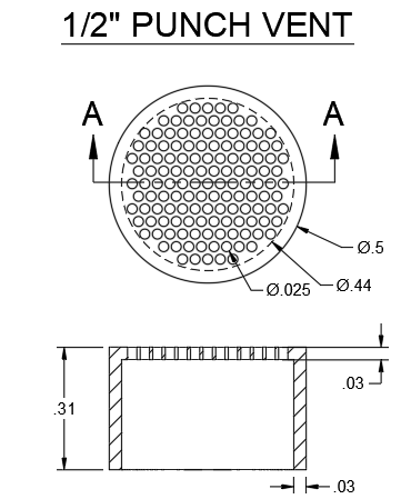 Punch Vents