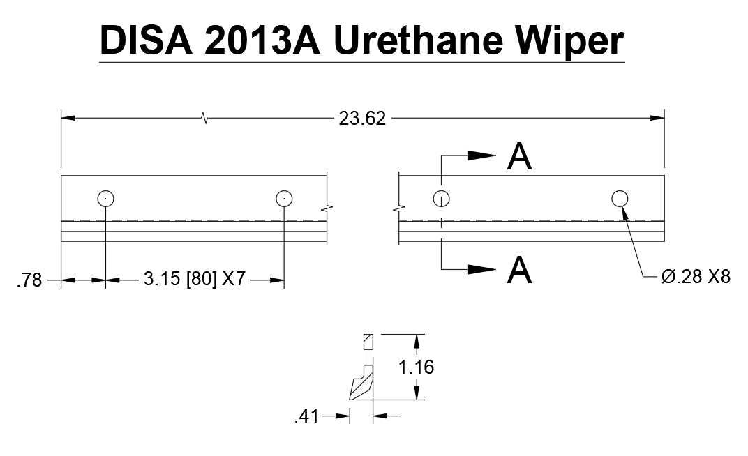 2013A Disa Pattern Wipers