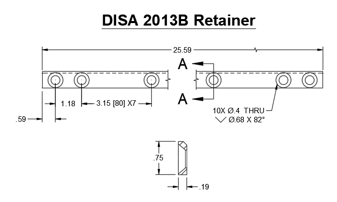 2013B Disa Pattern Wipers