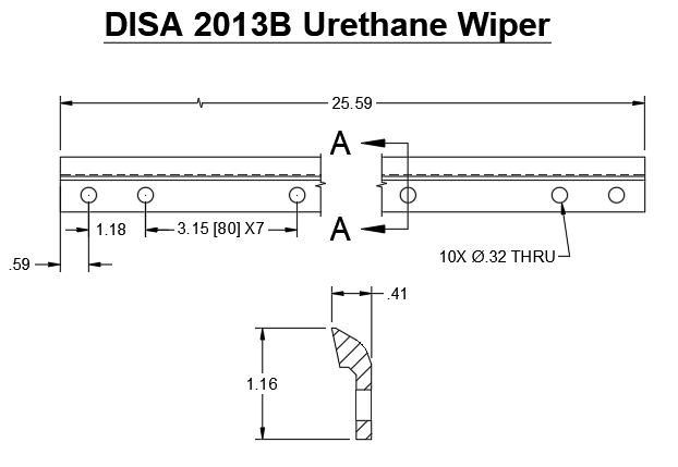 2013B Disa Pattern Wipers