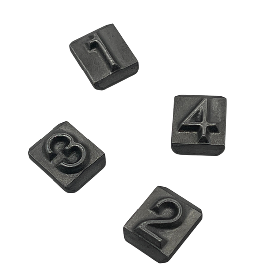 Steel Dovetail Letters - 3/8"